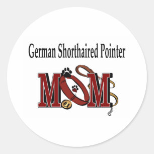 Sticker maman pointeur germanique
