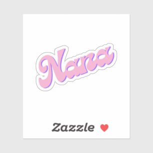 Sticker Mamie Rose Cursive Grand-mère Mamie