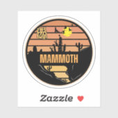Sticker Mammoth, Arizona (Feuille)