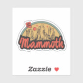 Sticker Mammoth, Arizona (Feuille)