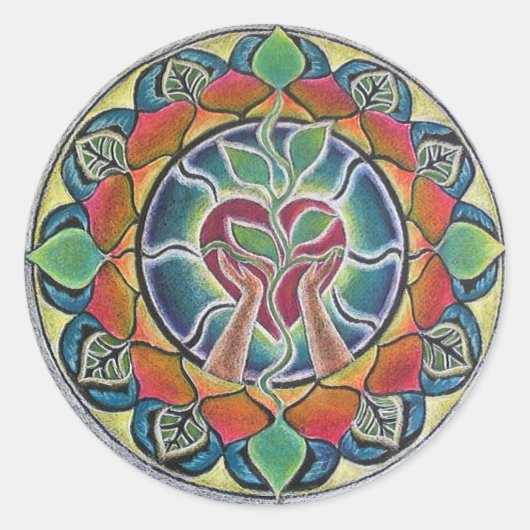 Sticker Mandala (Devant)