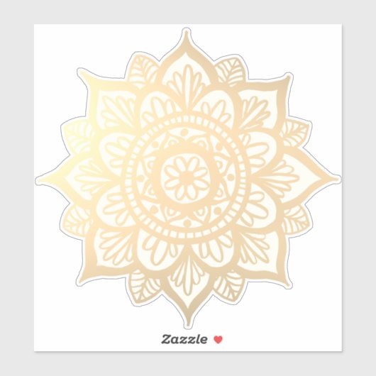 Sticker Mandala (Feuille)
