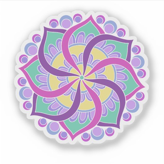 Sticker Mandala 1 (Devant)