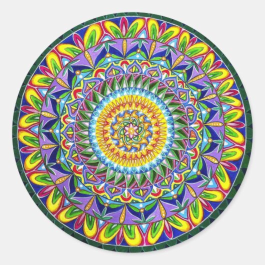 Sticker Mandala #2 (Devant)