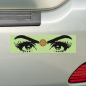 Sticker Mandala Bumper (En voiture)