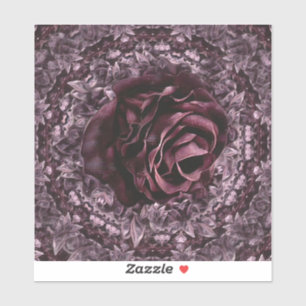 Sticker Mandala de rose