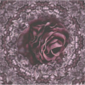 Sticker Mandala de rose  (Devant)