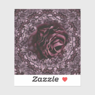 Sticker Mandala de rose 
