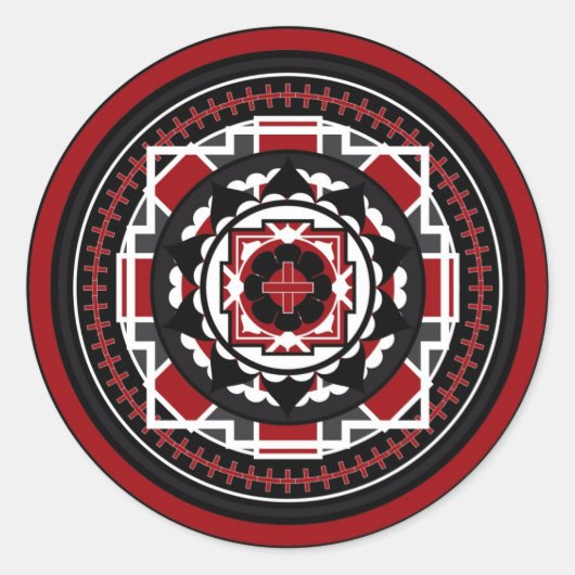 Sticker Mandala Division (Devant)