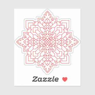 Sticker Mandala géométrique #13