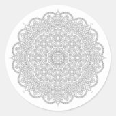 Sticker Mandala simple (Devant)