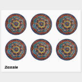 Sticker Mandala spécial (Feuille)