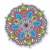 Sticker Mandela Designs (Devant)