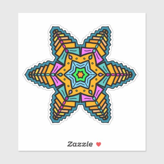 Sticker Mandela Designs (Feuille)