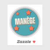 Sticker Manège (Feuille)