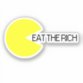 Sticker Mangez Les Riches (Recto)