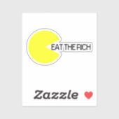 Sticker Mangez Les Riches (Feuille)