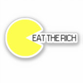Sticker Mangez Les Riches (Recto)