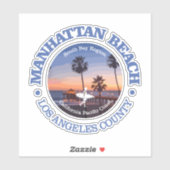 Sticker Manhattan Beach (C) (Feuille)