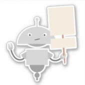 Sticker Manifestant de Mia (Devant)