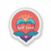 Sticker Manifestation and Self Love Aesthetic Vinyl  (Devant)