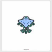 Sticker Manta (Feuille)