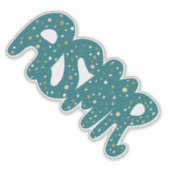 Sticker Manutention des poignées Turquoises ASMR (Devant)