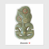 Sticker Maori Hei-Tiki (Feuille)
