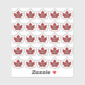 Sticker Maple Leaf Grade Dark Robuste goût (Feuille)
