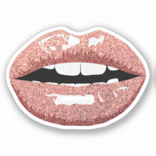 Sticker Maquillage Cosmétique Beauté Rose Gold Parties sci