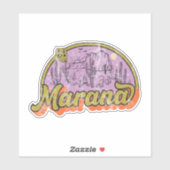 Sticker Marana, Arizona  (Feuille)