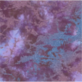 Sticker Marbre parties scintillant foncé rouge violet bleu (Devant)