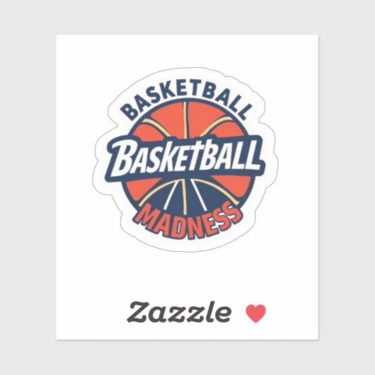 Sticker March Basketball Madness Tournament  (Feuille)