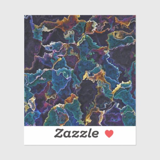 Sticker Marche à huile (Feuille)