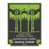 Sticker Marché des producteurs de sirop d'érable (Devant)
