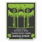 Sticker Marché des producteurs de sirop d'érable (Devant)