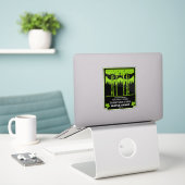 Sticker Marché des producteurs de sirop d'érable (Ordinateur portable sur le bureau)