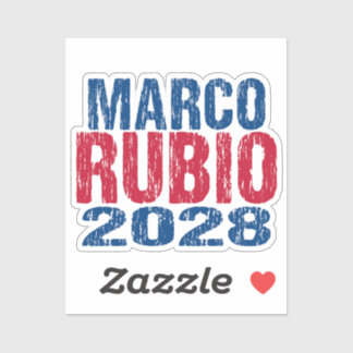 Sticker Marco Rubio 2028 (déconseillé)