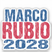 Sticker Marco Rubio 2028 (déconseillé) (Recto)