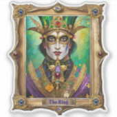 Sticker Mardi Gras Realm Portraits - Le Roi (Devant)
