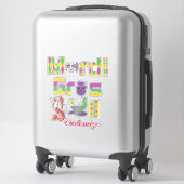 Sticker Mardi Gras Y'all Thunder_Cove (Sur valise)