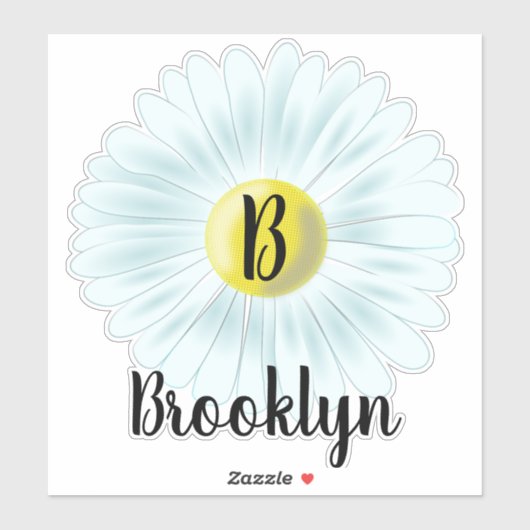 Sticker Marguerite (Feuille)