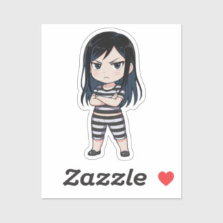 Sticker Mari Kurihara Chibi Dom Look