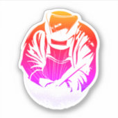 Sticker Mari soudeur (Devant)