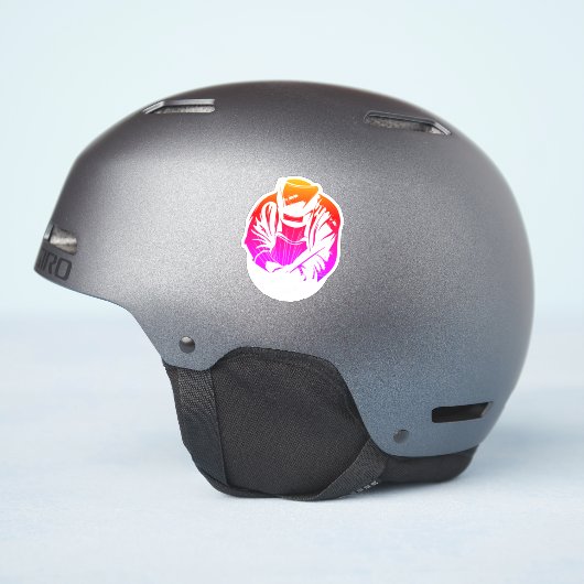 Sticker Mari soudeur (Côté casque)