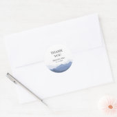 Sticker Mariage Blue Mountain (Enveloppe)