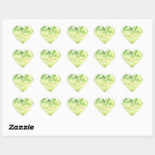 Sticker Mariage de 1,5 po de branches de feuilles (Feuille)