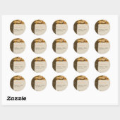 Sticker Mariage de automne en chêne Favoriser (Feuille)