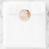 Sticker Mariage de automne pour les tourbillons fl (Sac)