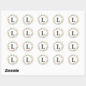 Sticker Mariage de Bohème Floral (Feuille)